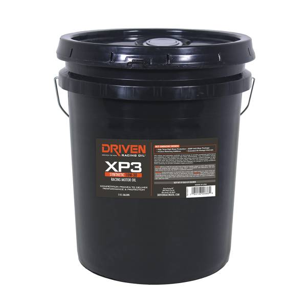 Driven Racing Oil - XP3 10W-30 Synthetic Racing Oil-5 Gal Pail