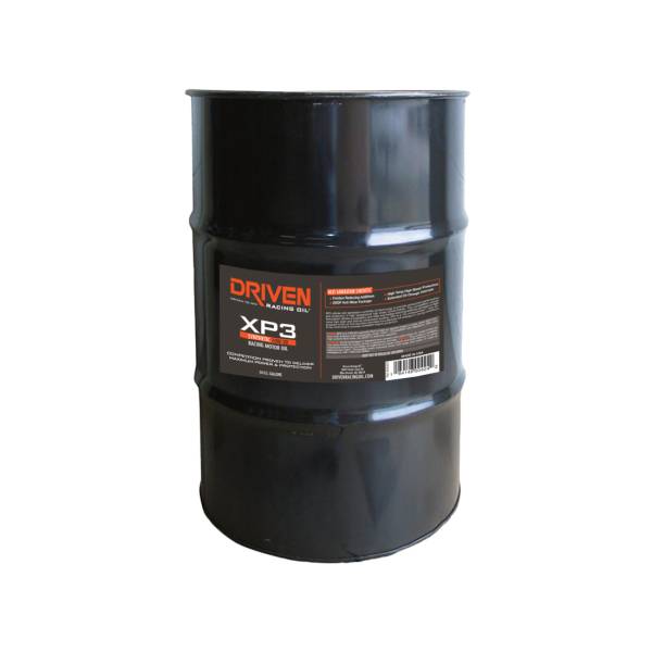 Driven Racing Oil - XP3 10W-30 Synthetic Racing Oil - 55 Gal. Drum