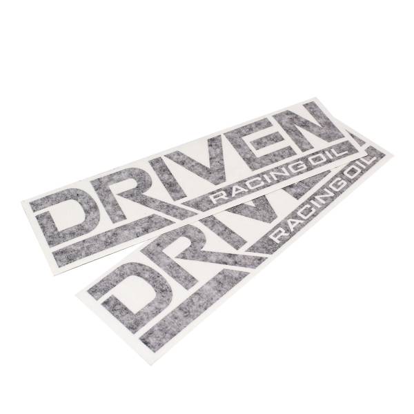 Driven Racing Oil - Driven 8" Black Die Cut Decal