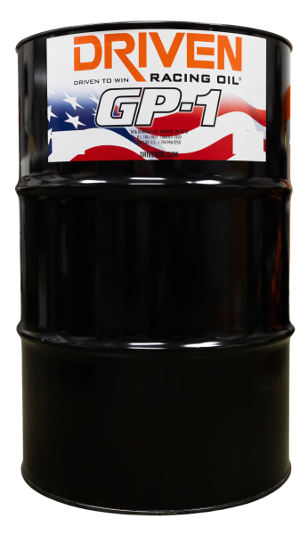 Driven Racing Oil - GP-1 20W-50 Synthetic Blend High-Performance Oil - 55-Gal. Drum