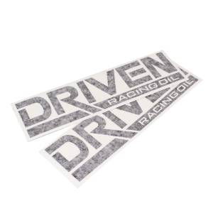 Driven 8" Black Die Cut Decal 